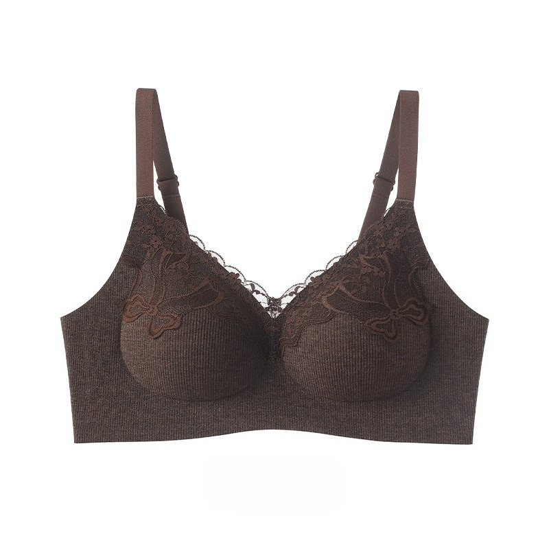 Wirefree Bra Comfort - حمالة صدر نسائية أنيقة من الدانتيل