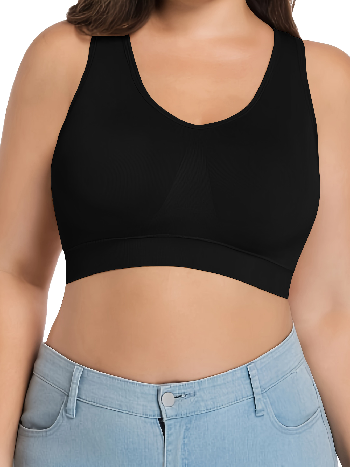 3 قطع حمالة صدر نسائية مقاس كب - مراجعة Sleep Bra Bralette وسعره