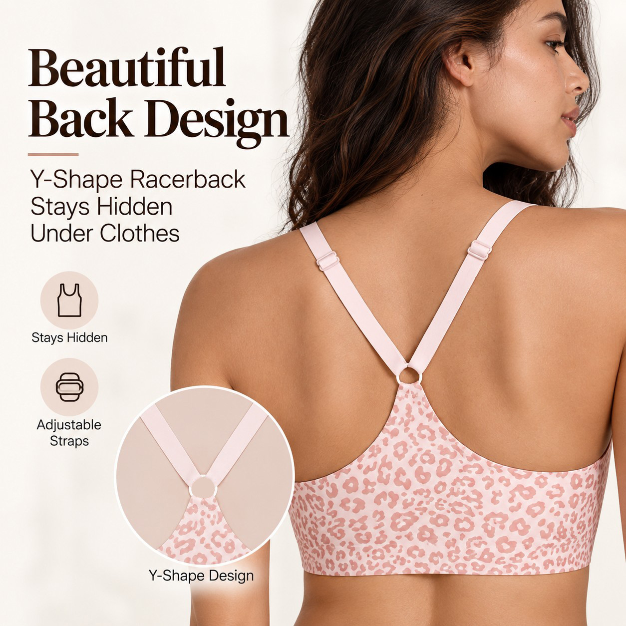 حمالة صدر نسائية بطبعة الفهد،  - مراجعة Wirefree Bra Comfort وسعره