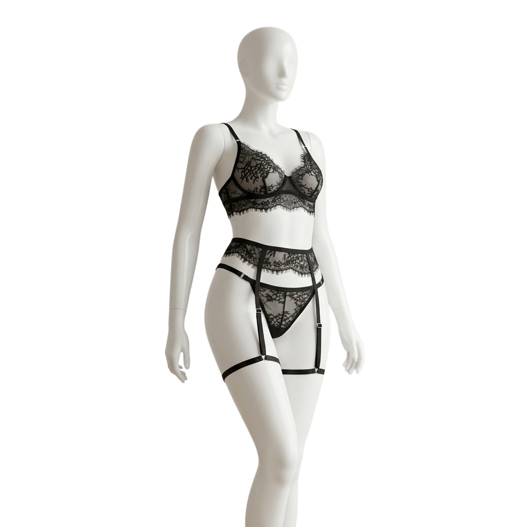 طقم ملابس داخلية نسائية من الد - مراجعة Lace Bralette Set وسعره