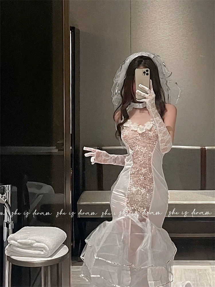 مثير العروس تأثيري موحدة للنسا - مراجعة Lace Bralette Set وسعره