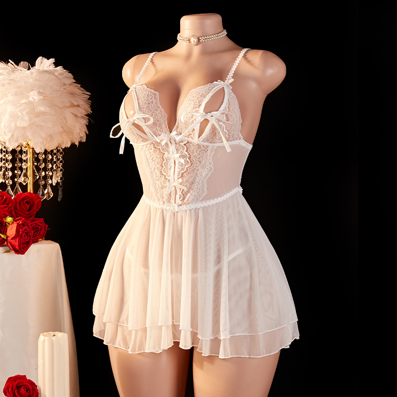 ملابس داخلية نسائية شفافة ومثي - مراجعة Lace Bralette Set وسعره