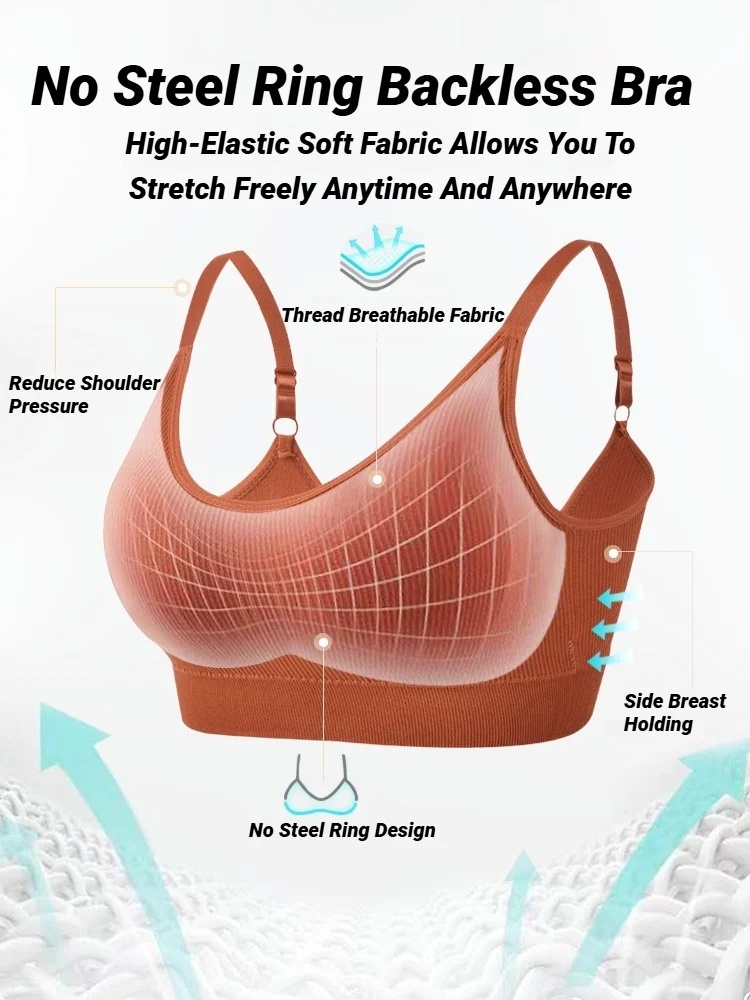 حمالة صدر بدون خياطة للنساء، ح - مراجعة Sleep Bra Bralette وسعره